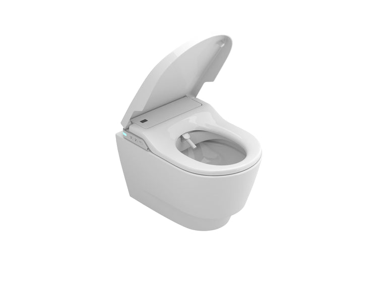 SANITANA FUTURA SHOWER WALL HUNG TOILET RIMLESS WHITE