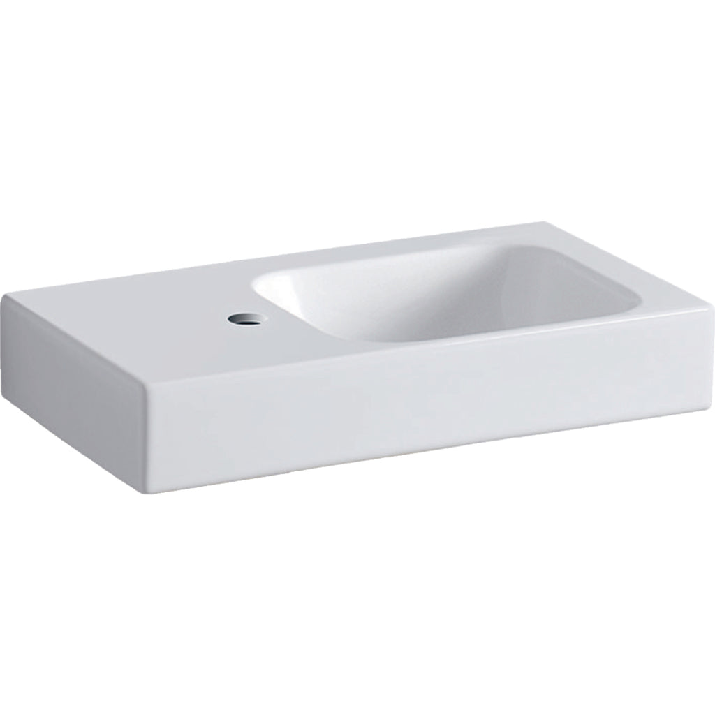 Geberit iCon handrinse basin, left shelf surface — iCon handrinse basin, left shelf surface — Product photo