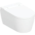 Geberit AquaClean Sela WC complete solution, wall-hung WC — WC ceramic appliance: white / KeraTect, Design cover: white / glossy — Product photo
