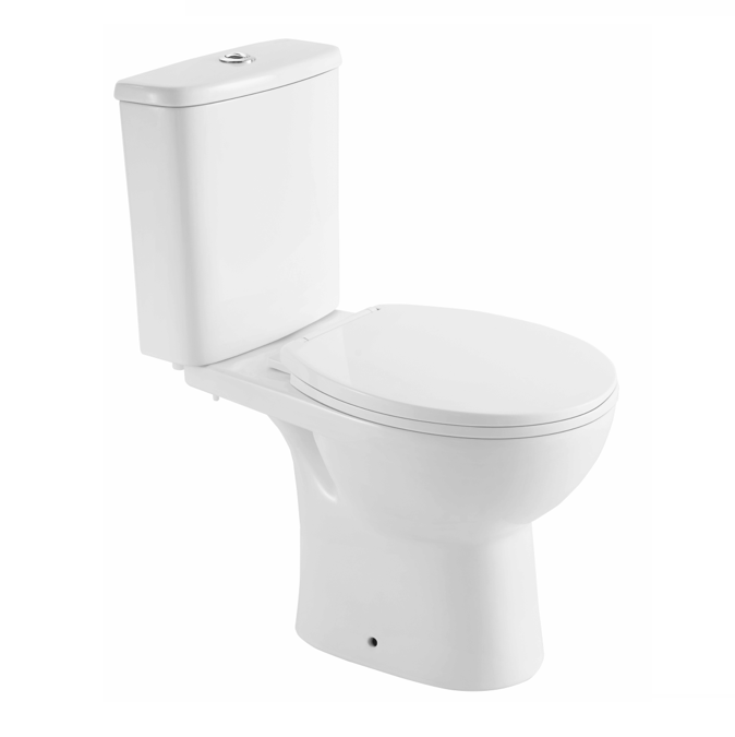 DEMI RIMLESS COMPLETE SET TOILET S-TRAP 220MM