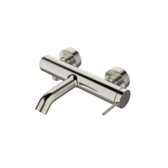BRUSHED NICKEL SINGLE LEVER BATH MIXER