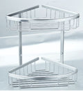 ALUMINIUM DOUBLE CORNER BASKET 290X220X300MM