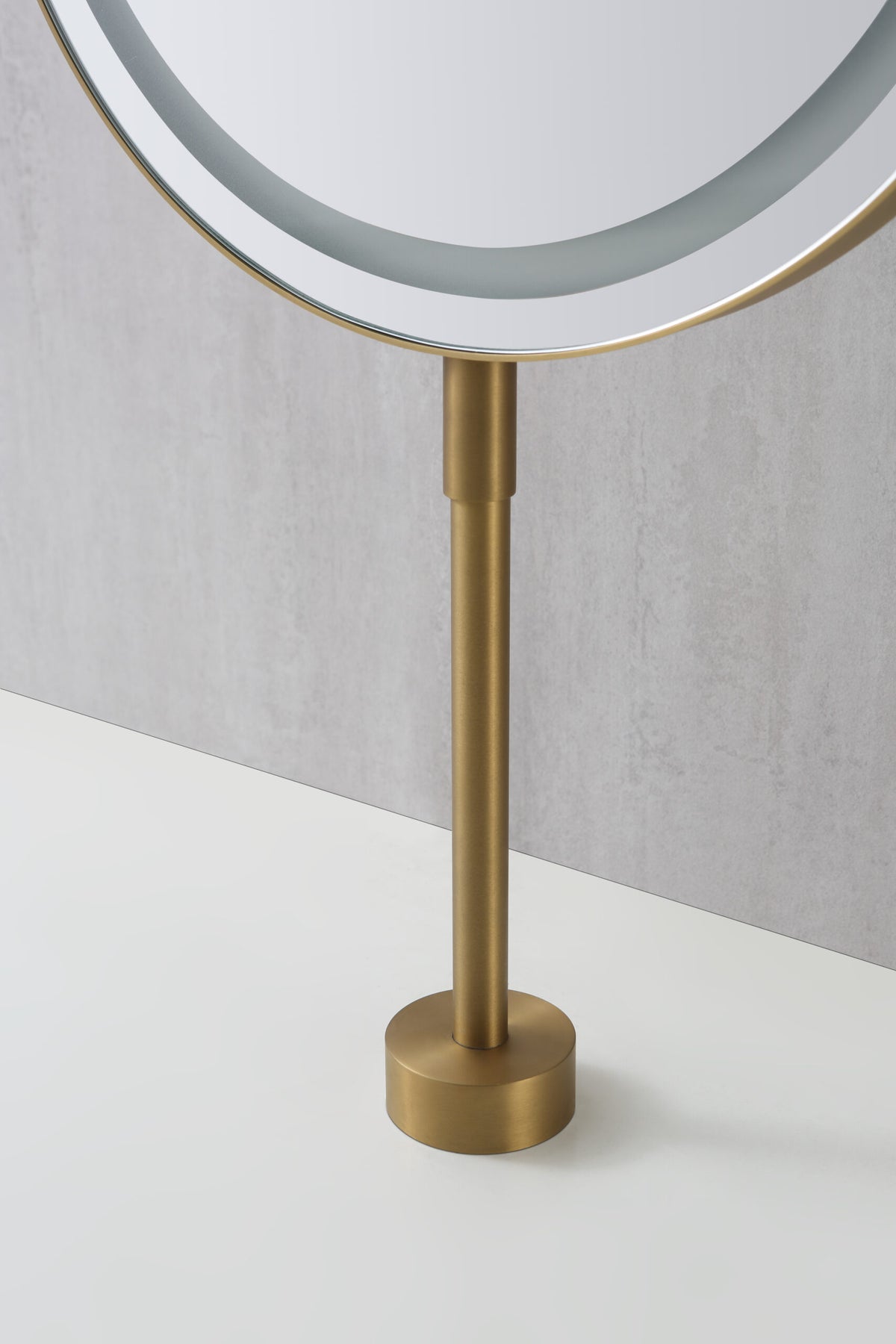 LED MIRROR WITH GOLD METAL FRAME 50x150CM