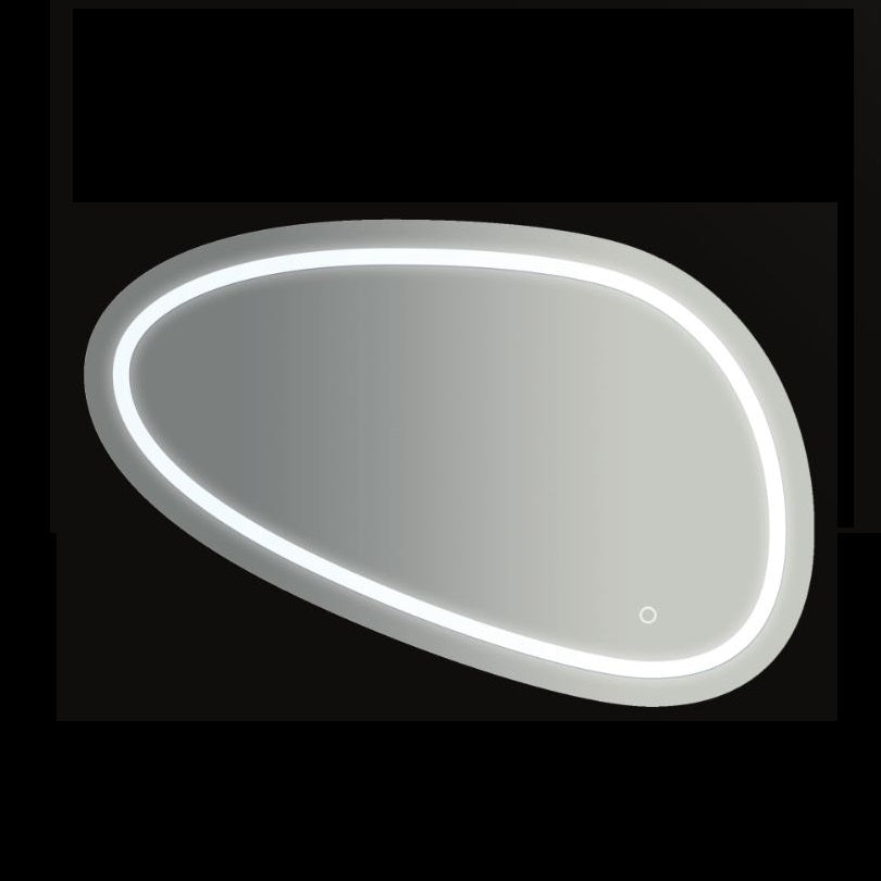 LED MIRROR 80x45MM
