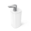 PULSE PUMP SOAP DISPENSER WHITE STEEL
