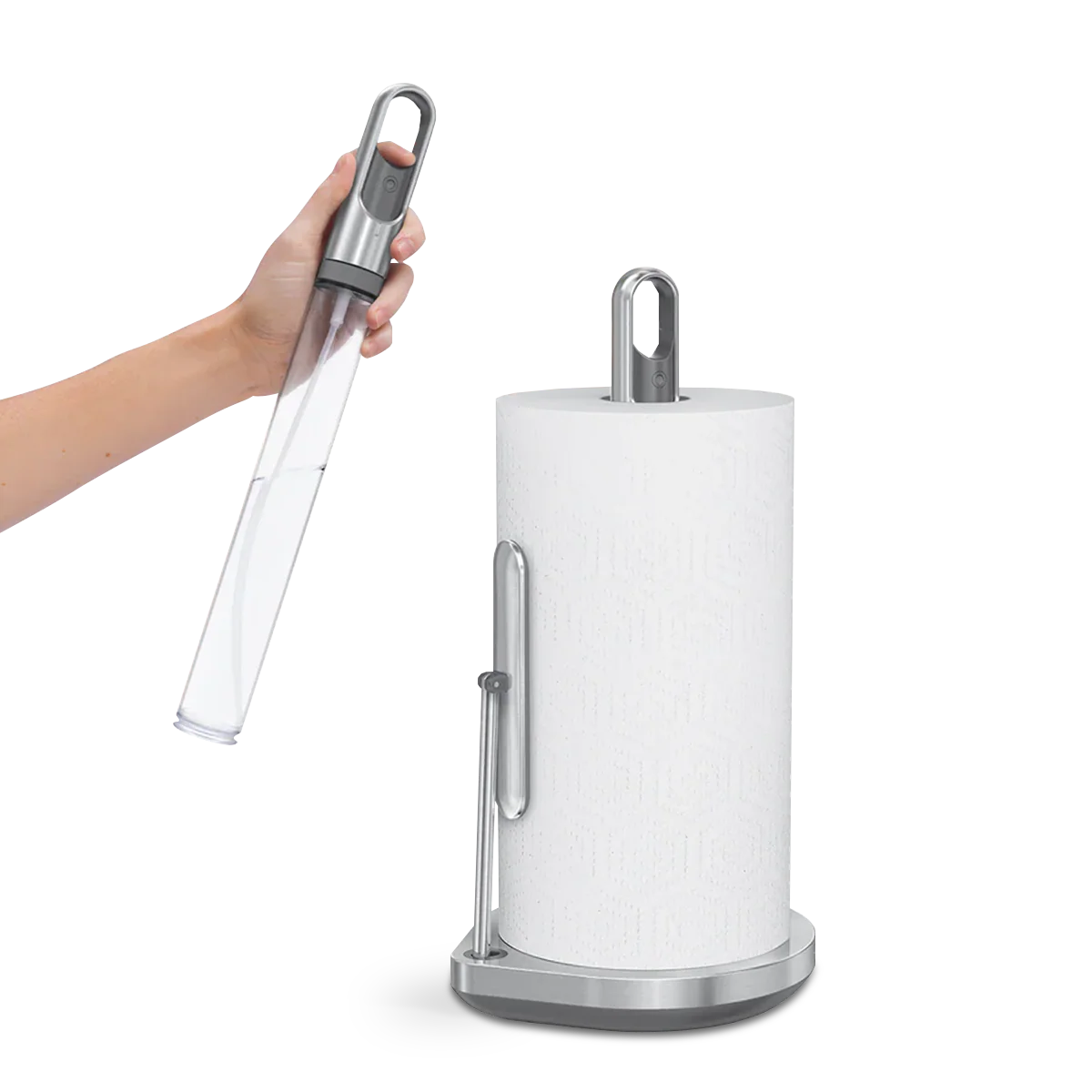 SIMPLEHUMAN Paper towel holder with spray