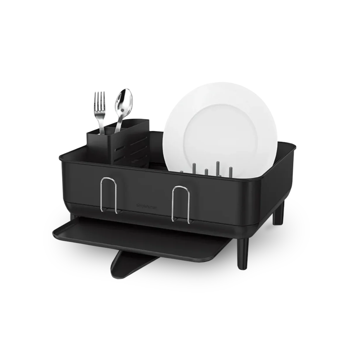 STEEL FRAME DISHRACK COMPACT MATTE BLACK