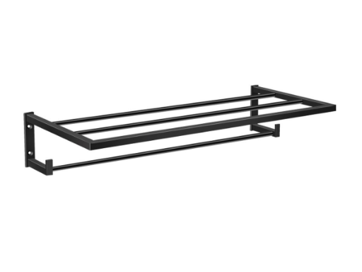 SANCO Towel Rack Black Matt