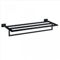 SANCO Enigma Towel Rack Black Matt