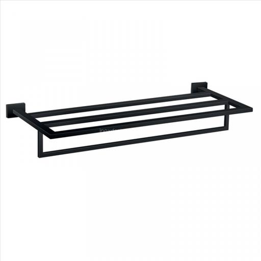 SANCO Enigma Towel Rack Black Matt
