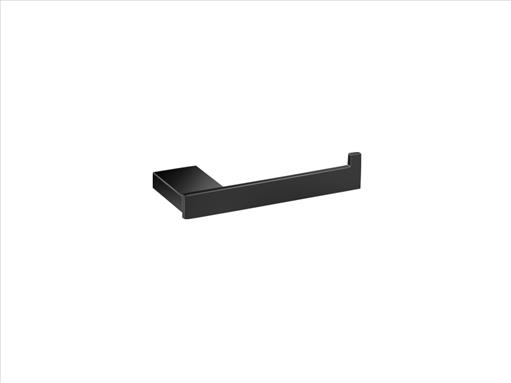 SANCO Monogram Toilet Roll Holder Black Mat