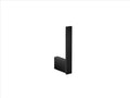 SANCO Monogram Spare Toilet Roll Holder Black Mat