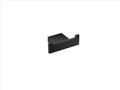 SANCO Monogram  Double Bath Robe Hook Black Mat