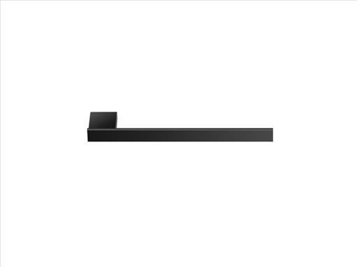 SANCO Monogram Towel Ring Black Mat