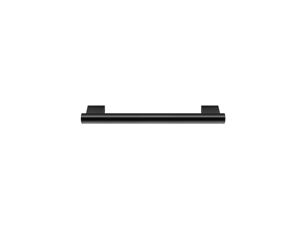 SANCO Academia Single Towel Rail 30cm Mat Black