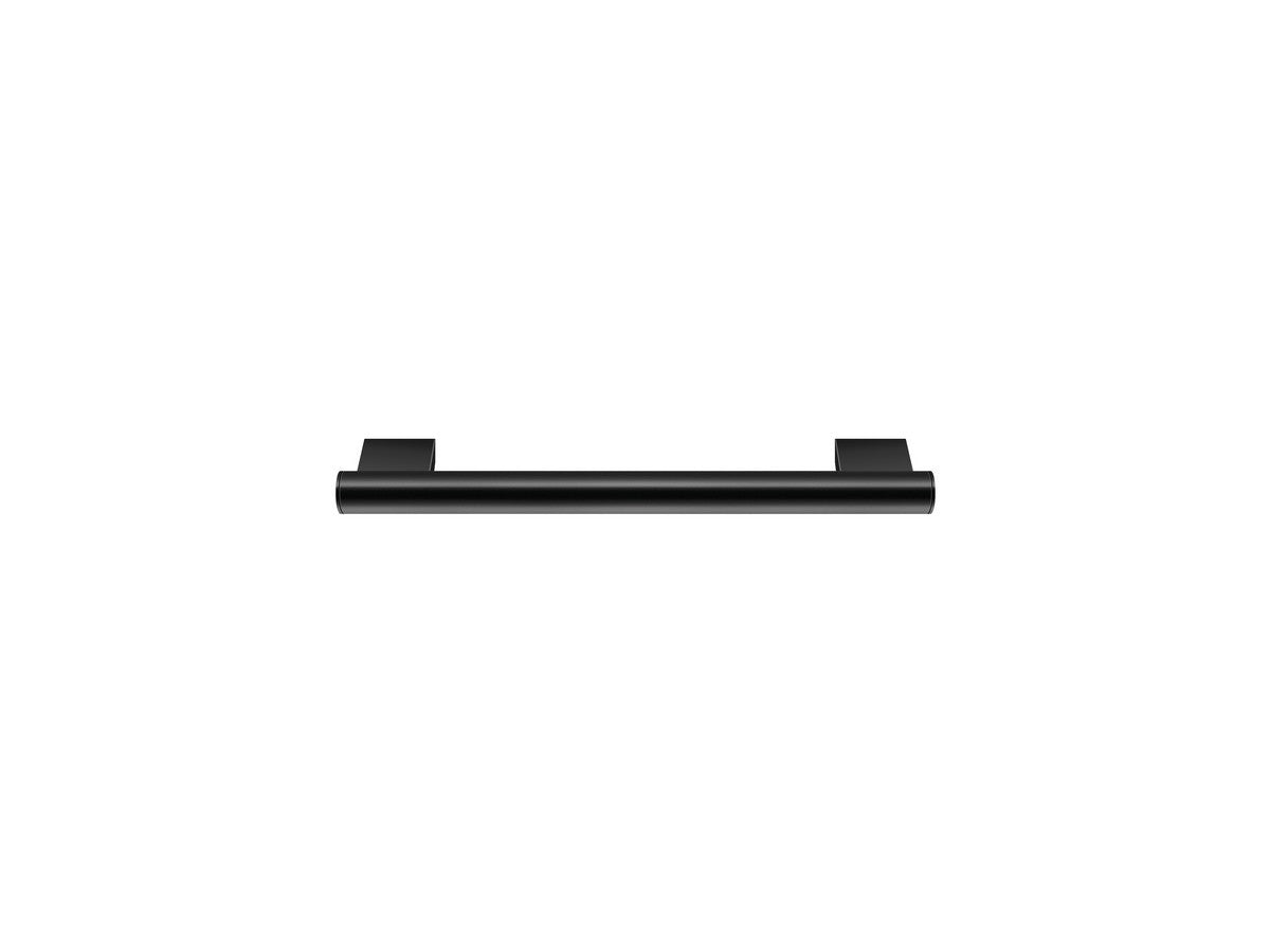 SANCO Academia Single Towel Rail 30cm Mat Black