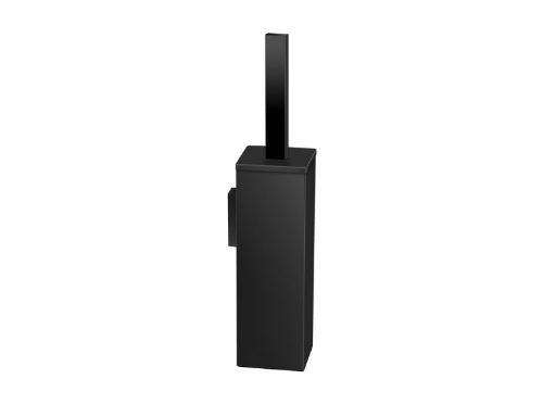 SANCO Wall Brush Holder Squared – Black Mat