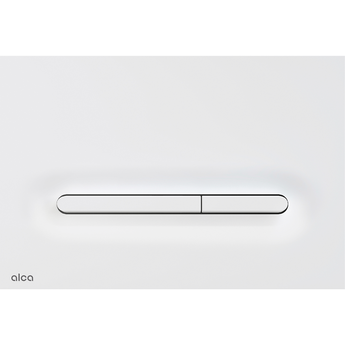 LINKA FLUSH PLATE WHITE MATTE (ALCADRAIN)