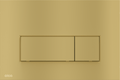 FLUSH PLATE FOR PRE-WALL INSTALLATION SYSTEMS BRASS MATTE (ALCADRAIN)