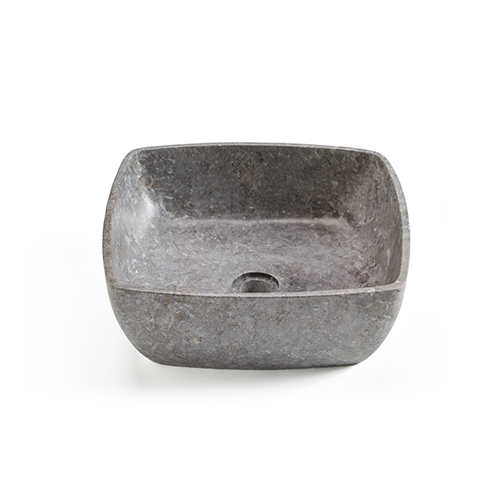 CUSCO GREY WASHBASIN 400X400X150MM