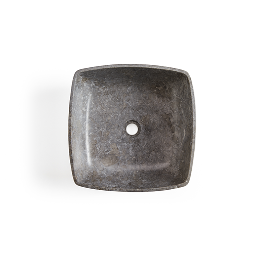 CUSCO GREY WASHBASIN 400X400X150MM