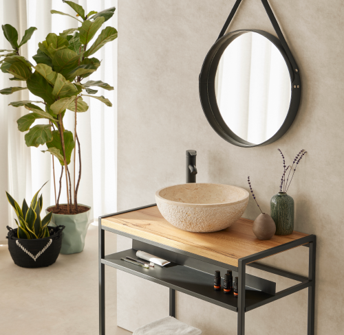 ACORES WHITE WASHBASIN 400x400x150MM