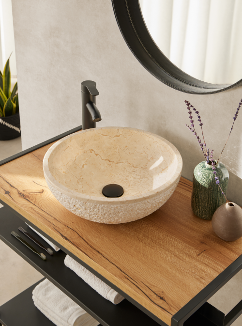 ACORES WHITE WASHBASIN 400x400x150MM