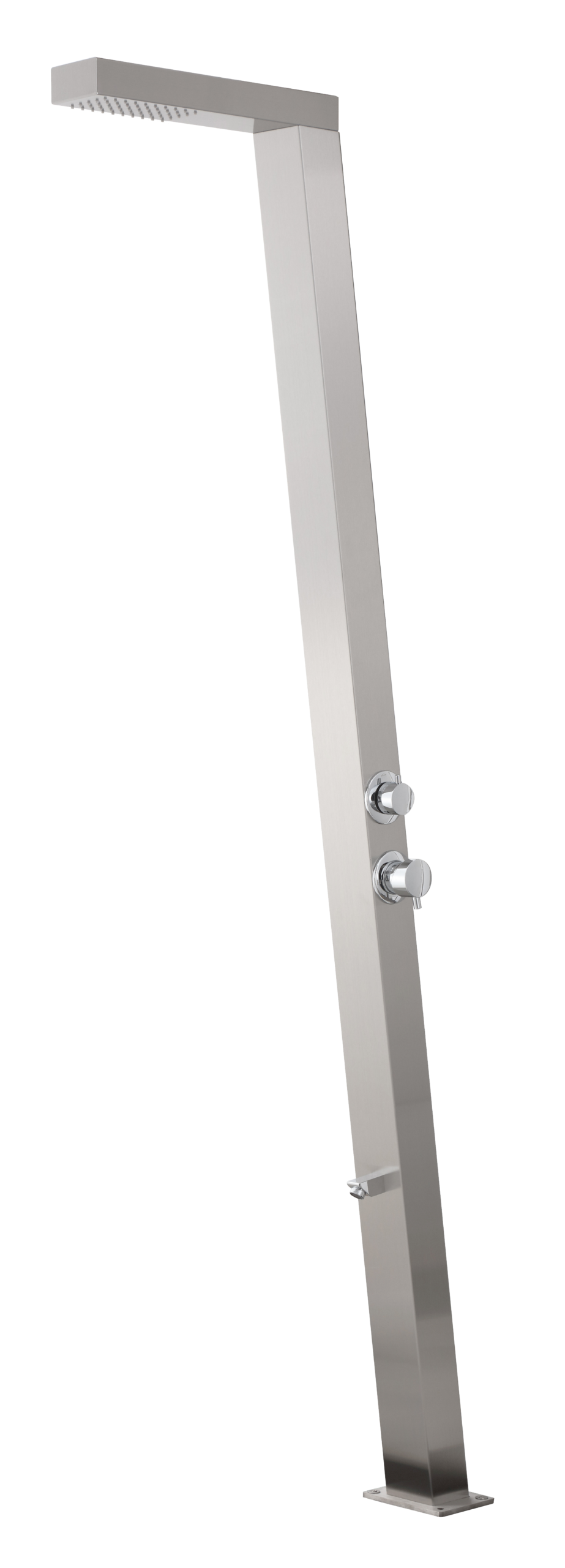 Outdoor shower column