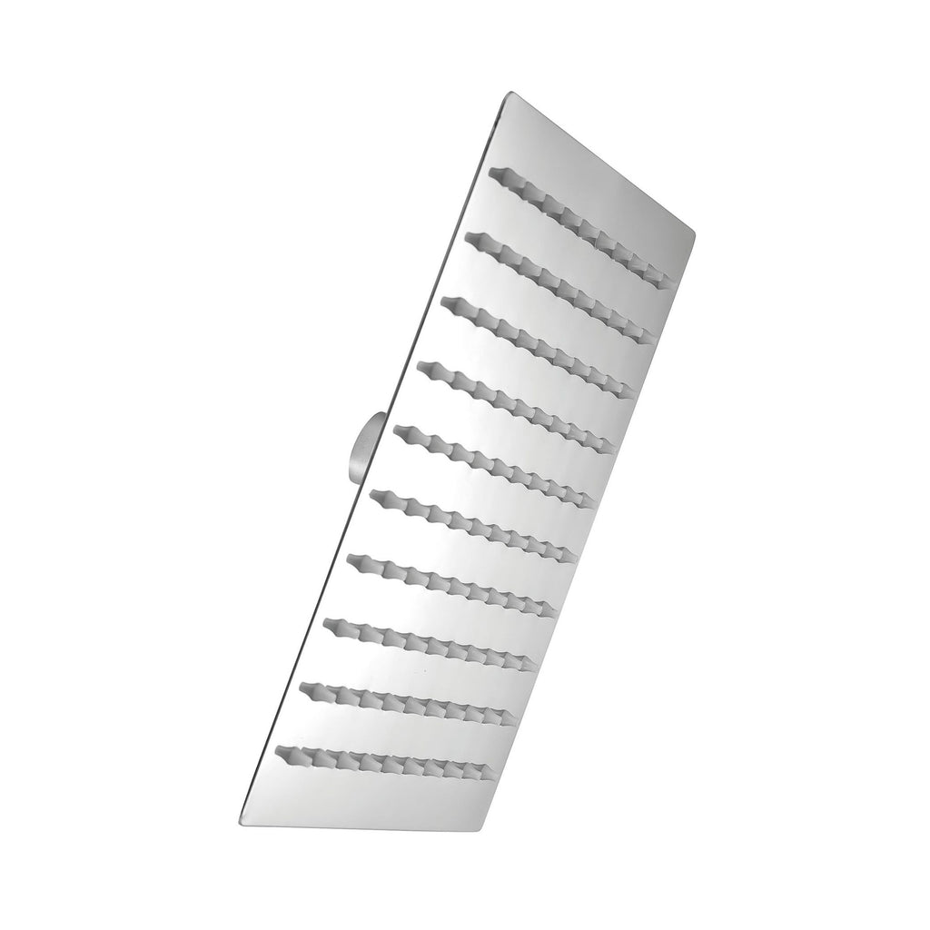 Slim chrome square shower head 30 cm