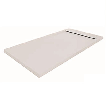 Matis Moka Stone-Texture Shower Tray 80 × 160 × 3 cm