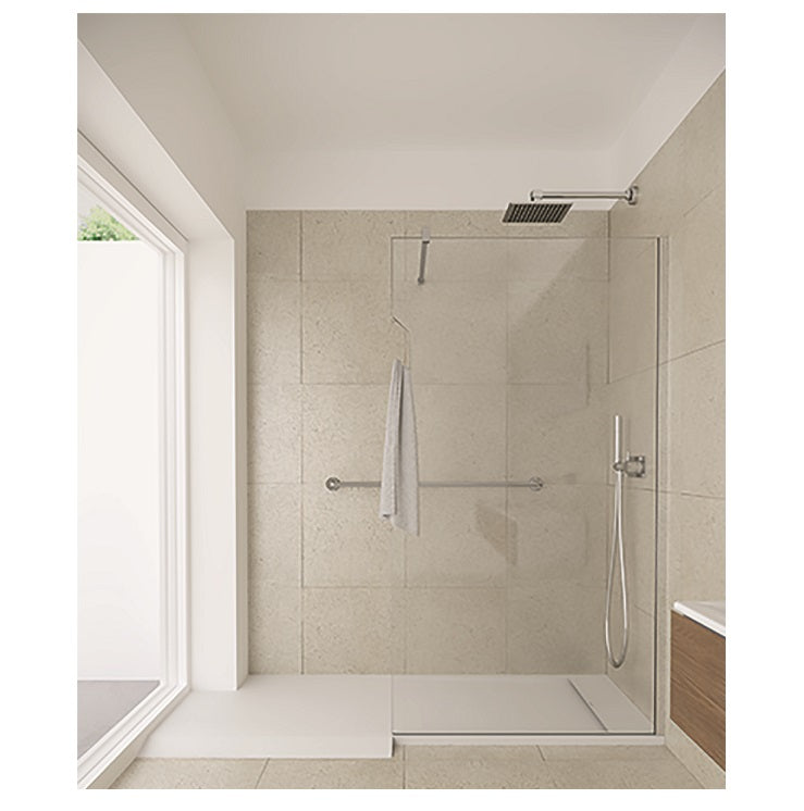 Matis Moka Stone-Texture Shower Tray 80 × 160 × 3 cm