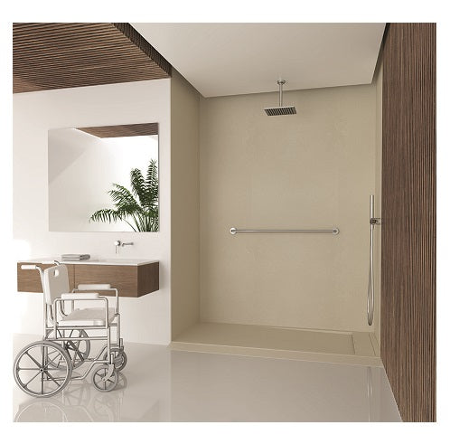 Matis Moka Stone-Texture Shower Tray 80 × 160 × 3 cm