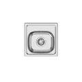 PIO BAR S/STEEL SINK 381x381mm