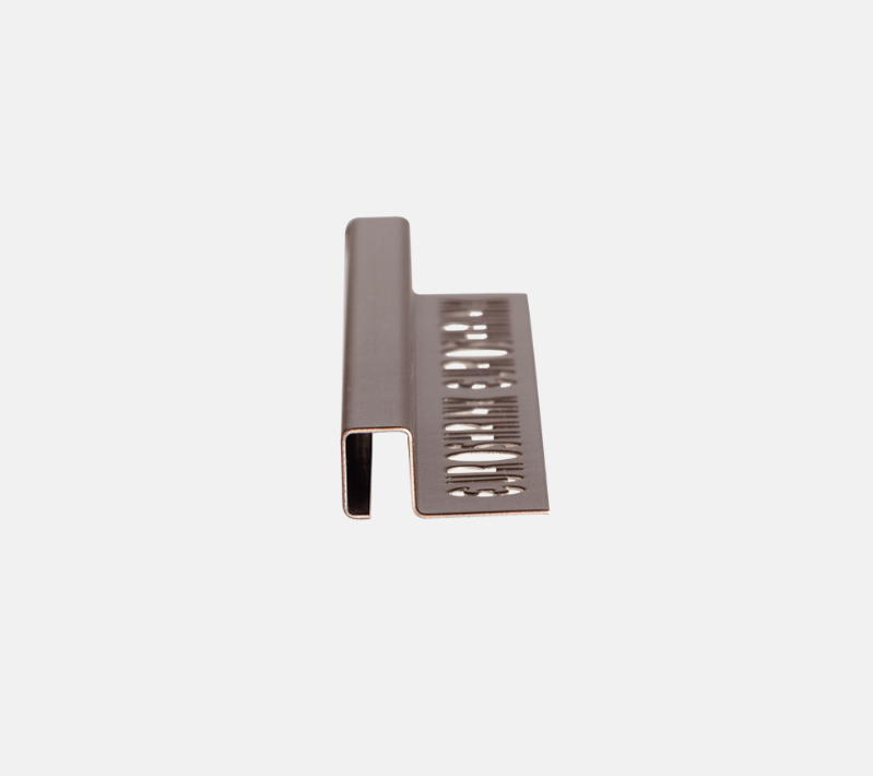 EUROMULTIPURPOSE OLD COPPER STAINLESS STEEL PROFILE 12MM