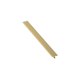 ALUMINIUM GOLD MATTE T-SHAPED PROFILE 22MM