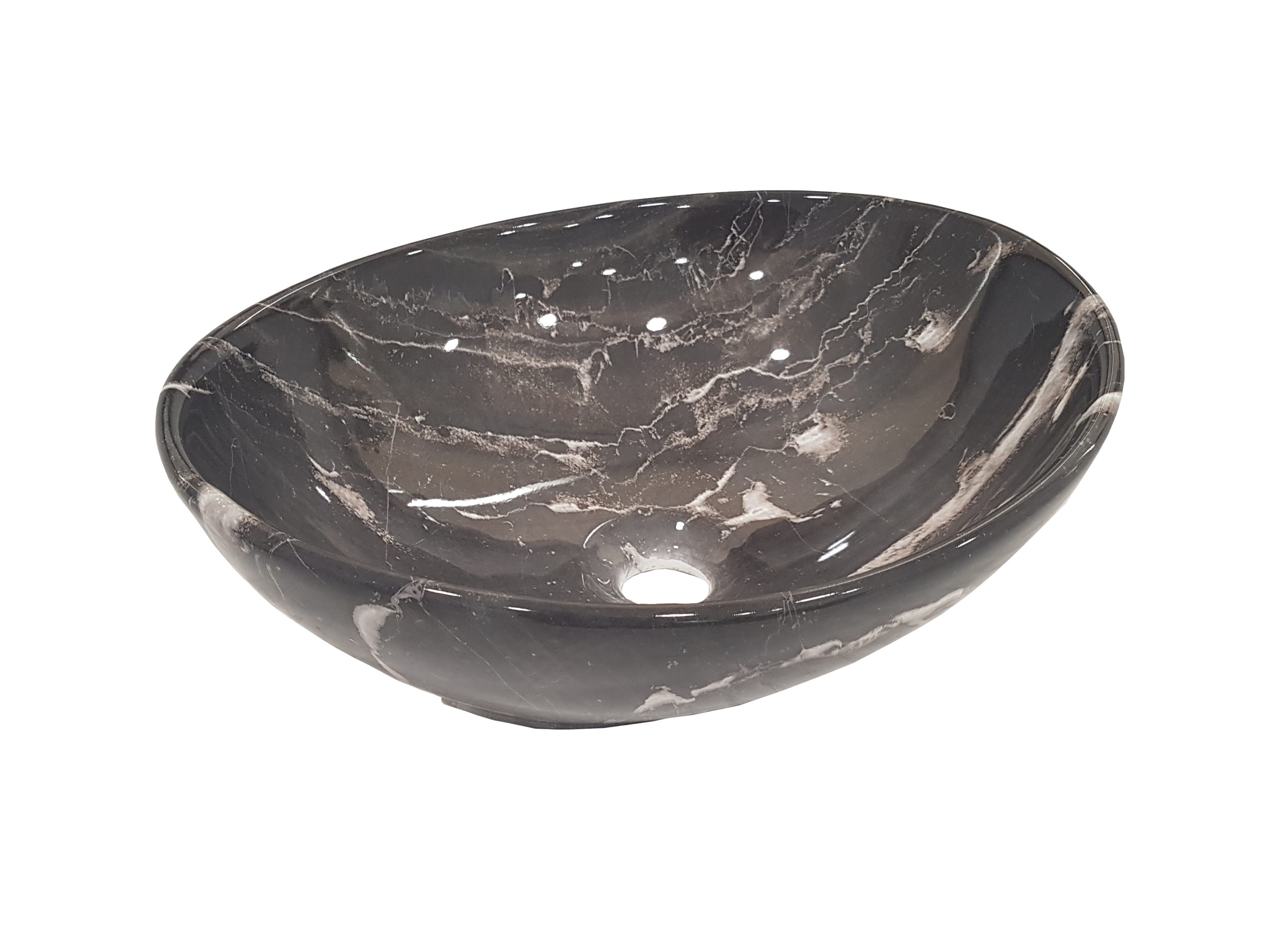 MIA MARQUINO MARBLE ART BASIN 410x340x150MM