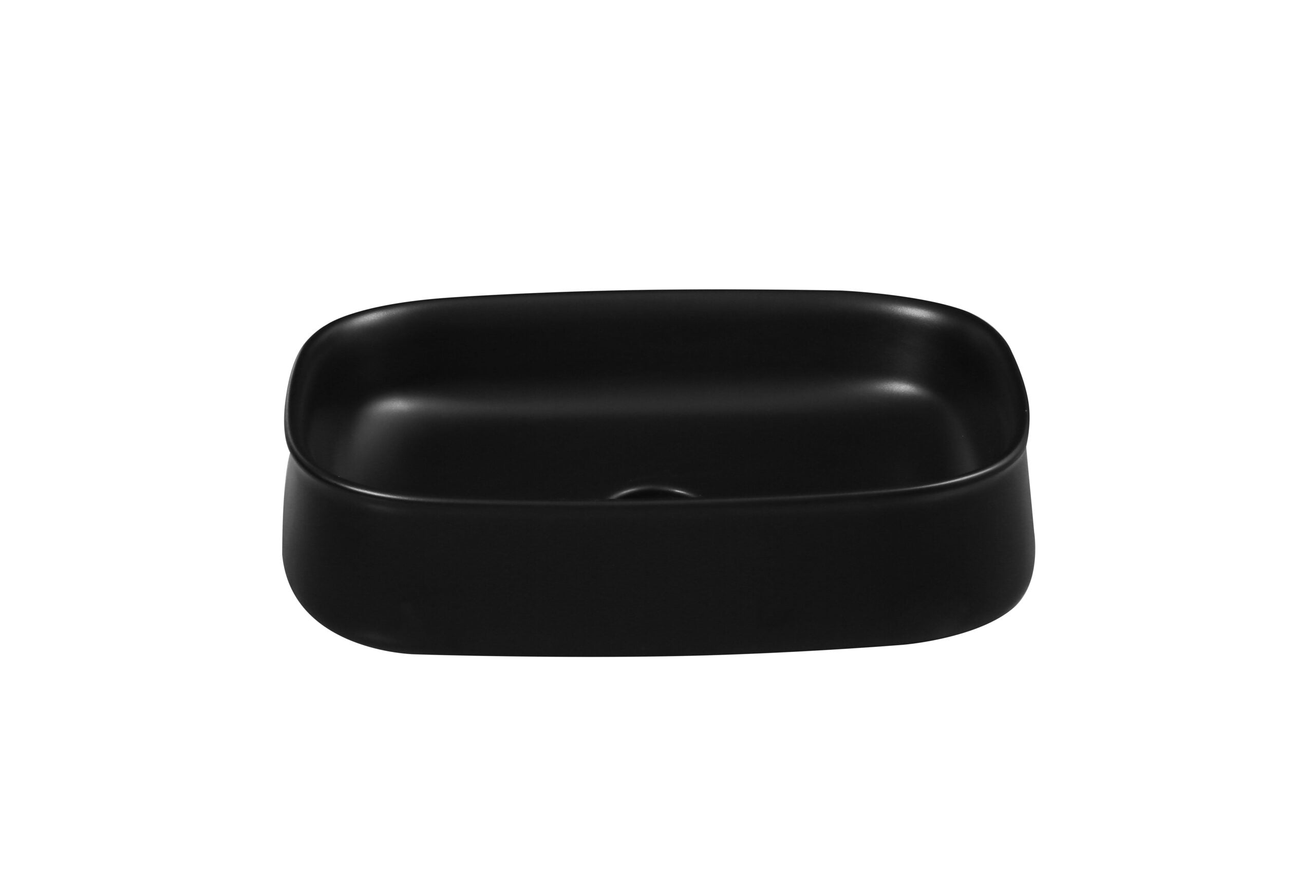 BLACK MATTE ART BASIN 550x385x140MM