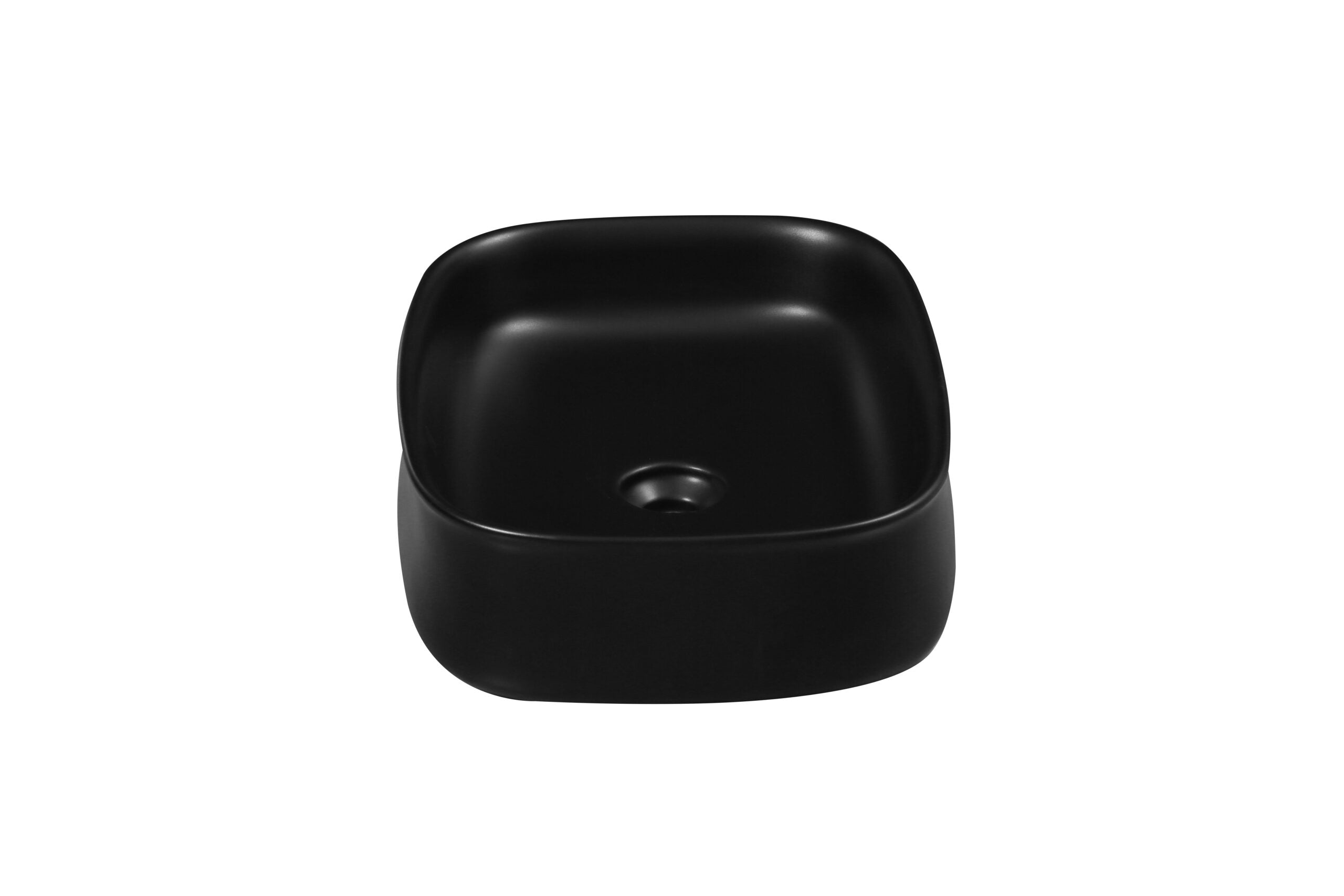 BLACK MATTE ART BASIN 550x385x140MM