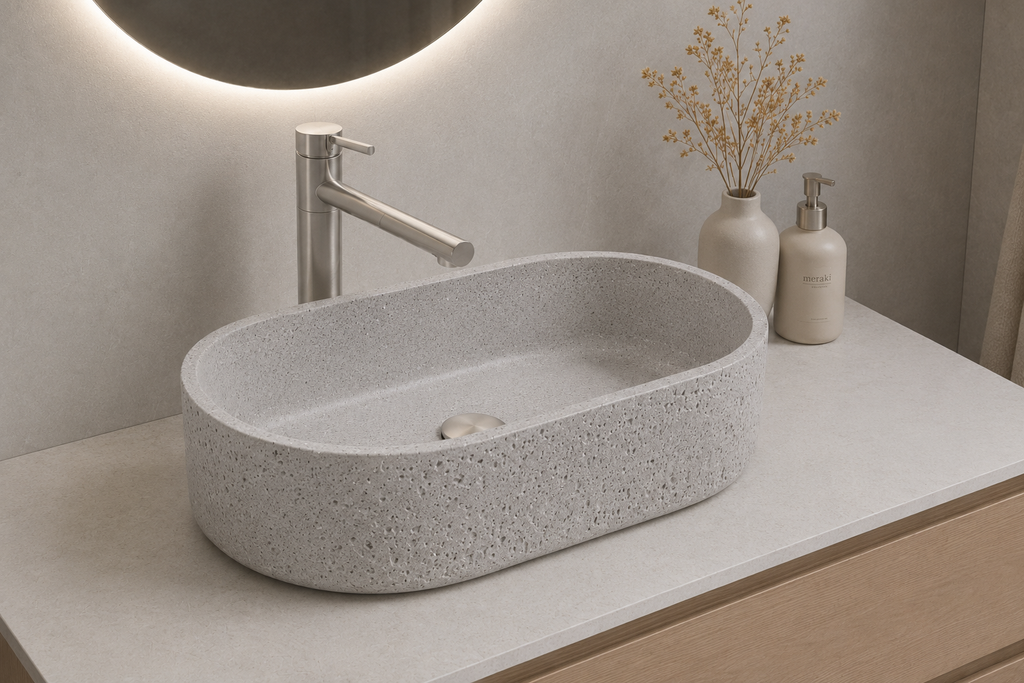 CONCRETE ART BASIN 510x360x130MM