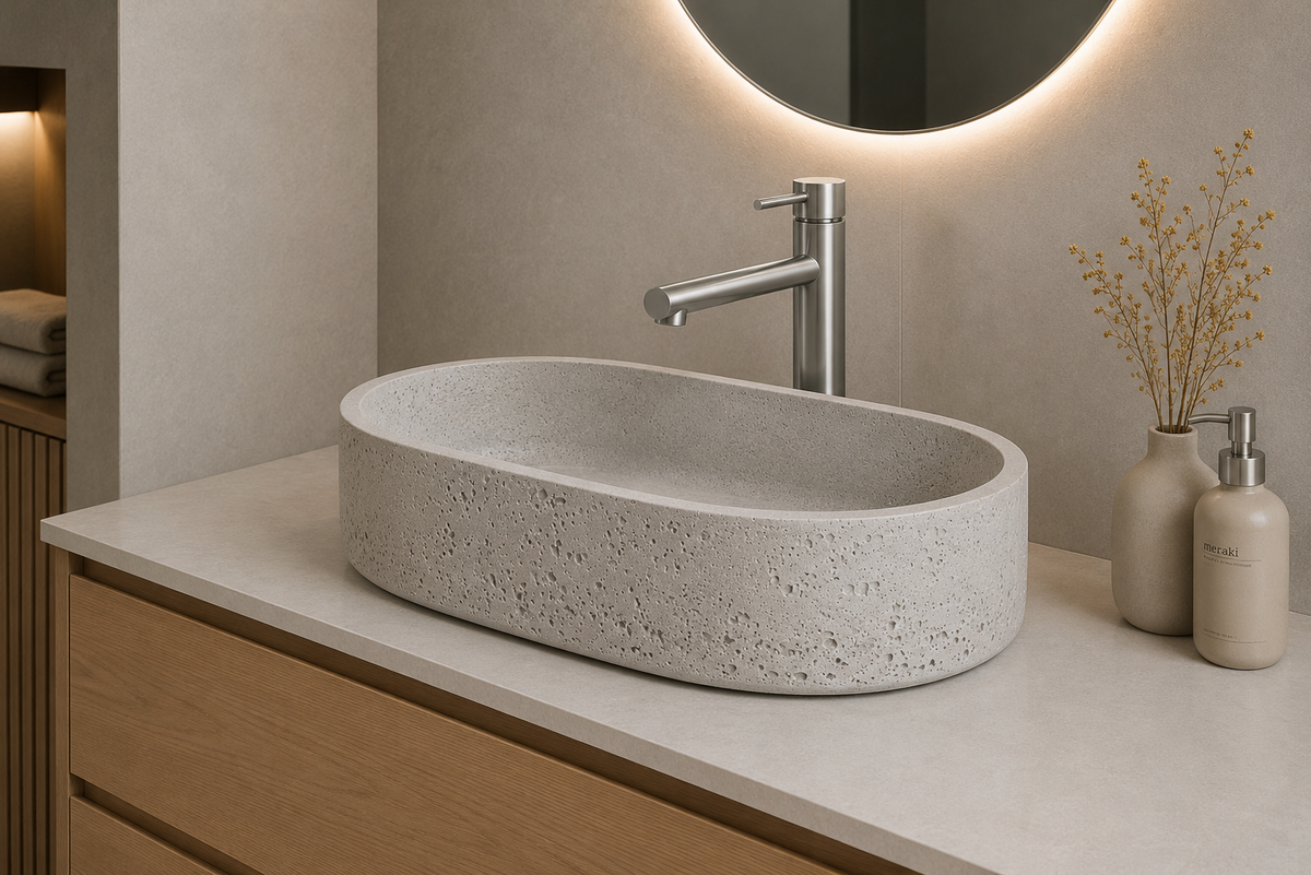 CONCRETE ART BASIN 510x360x130MM