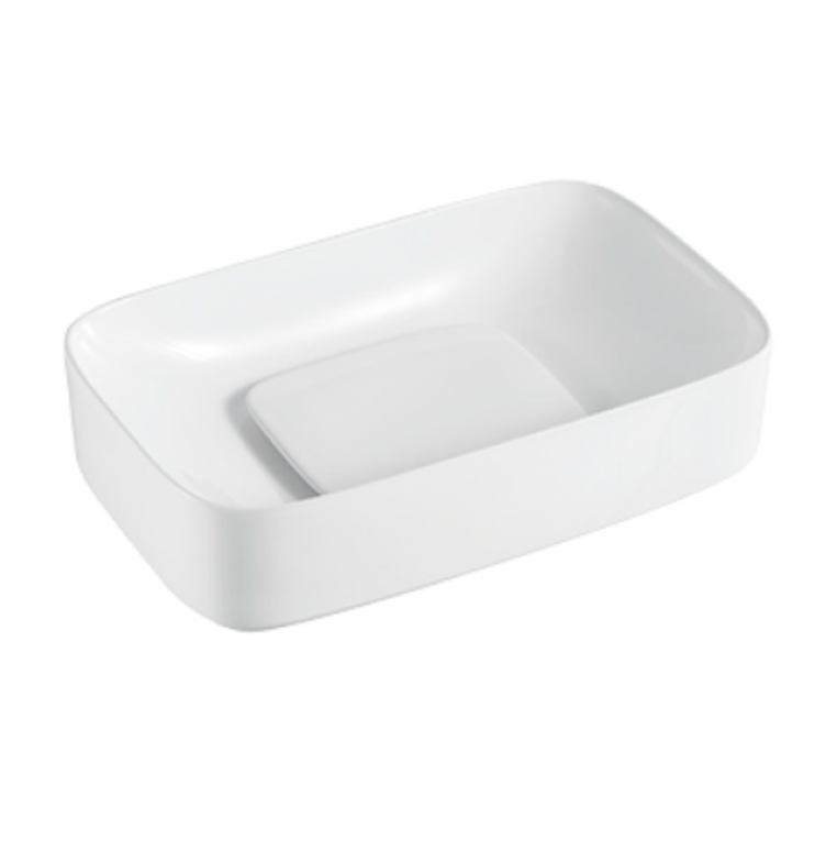 WHITE ART BASIN 600x375x145MM