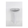 BASIN WITH PEDESTAL 495x430x840MM