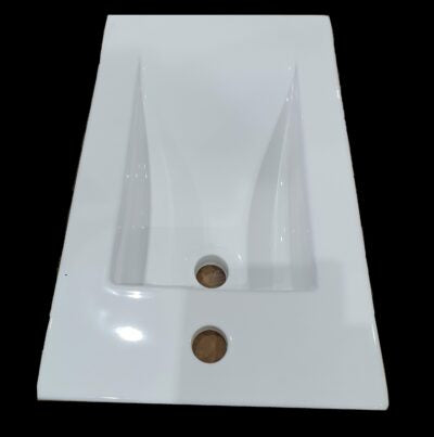 ELLI LAKA WHITE GLOSSY WALL HUNG CABINET 550x340x520MM