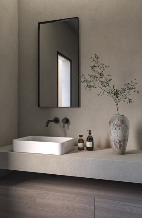 IRON RECTANGLE MIRROR 70X100CM & 80X120CM