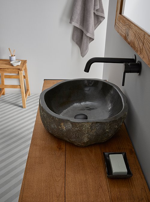 ROCK STONE BASIN 45X40X15cm