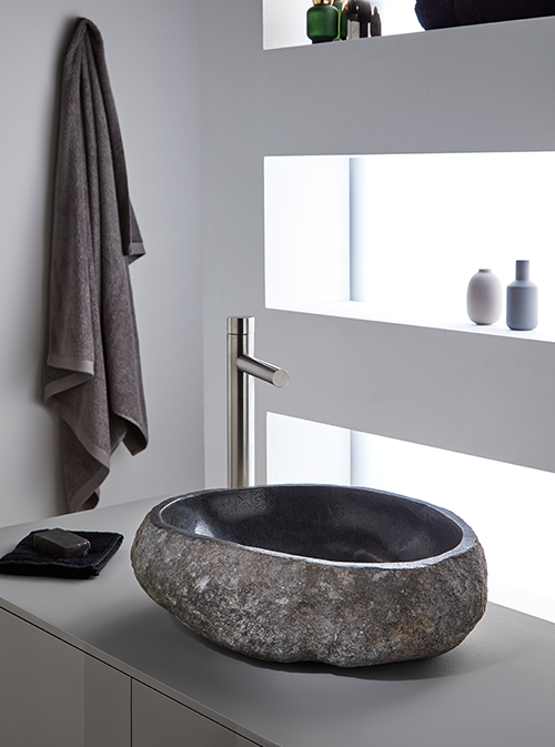 ROCK STONE BASIN 45X40X15cm