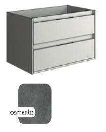 SIRI CNB158MM 61 cm Cemento wall hung cabinet