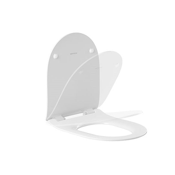 Sanibold Slim Easyclip Slowclose Toilet Seat – White