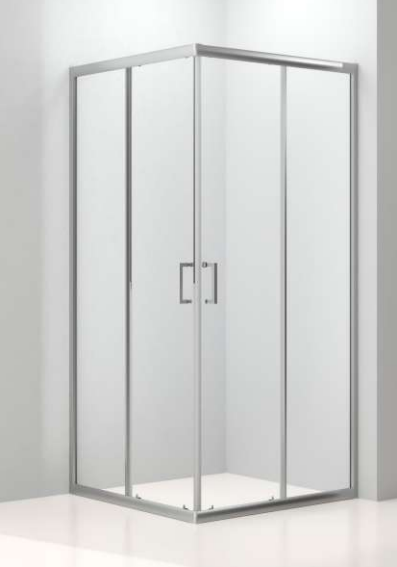 CORNER ENTRANCE SQUARE SHOWER CABIN