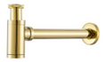 METAL WASH BASIN TRAP GOLD